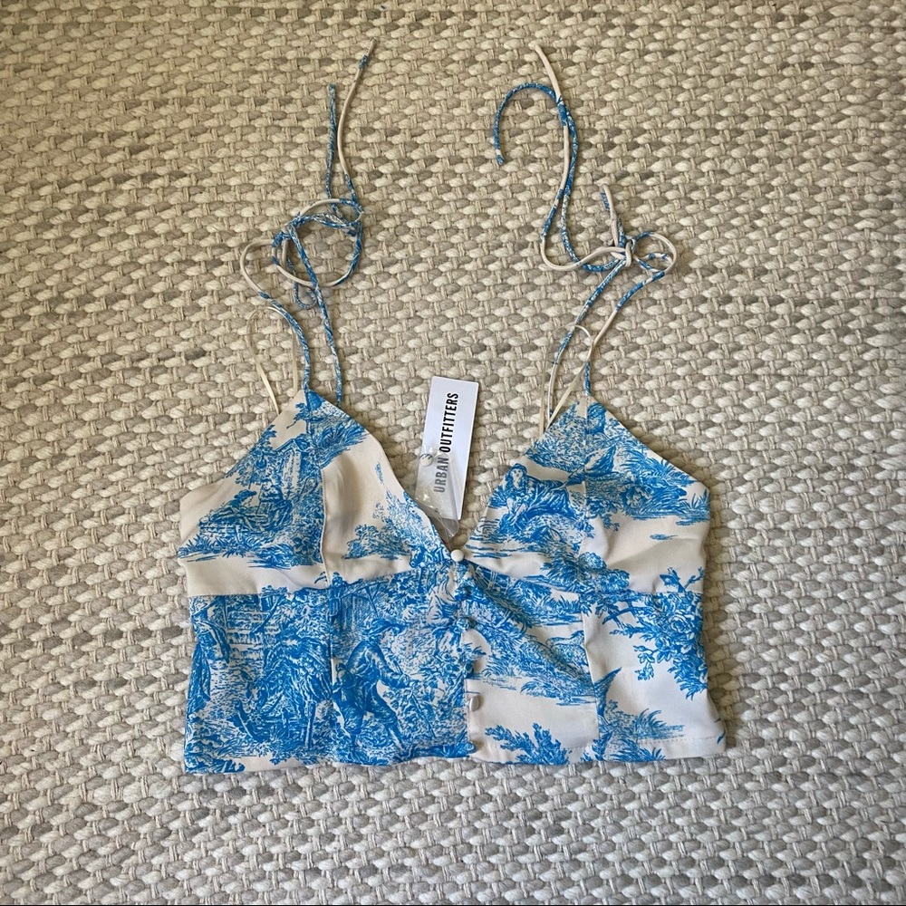 Satin Urban Outfitters top